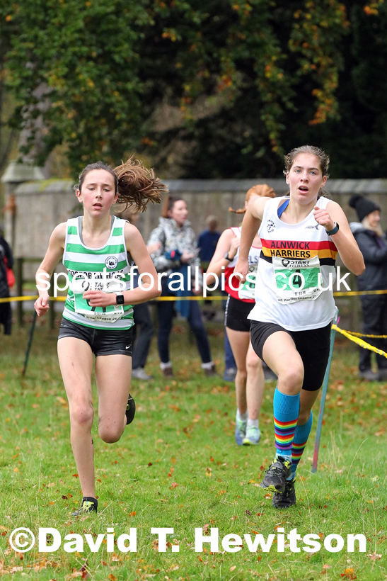 Girls under-15s 2021 NEHL Lambton Castle near Chester le Street, County Durham. Photo: David T. Hewitson/Sports for All Pics